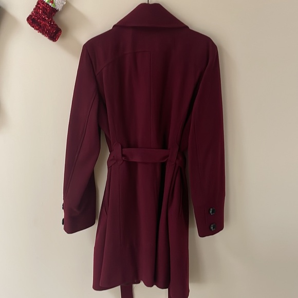 Maroon, dark red, xl Anne Klein winter jacket. Lightly worn - Picture 2 of 3